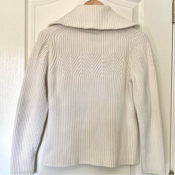Heavyweight ladies zip front sweater by Parley, size L - Picture 2 of 6